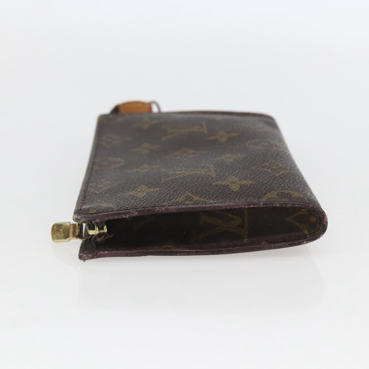 LOUIS VUITTON Monogram Bucket PM Accessory Pouch LV Auth ka755