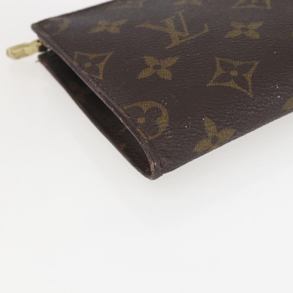LOUIS VUITTON Monogram Bucket PM Accessory Pouch LV Auth ka755