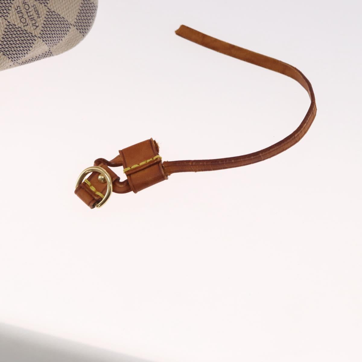 LOUIS VUITTON Damier Azur Neverfull MM Tote Bag N41605 LV Auth ka759