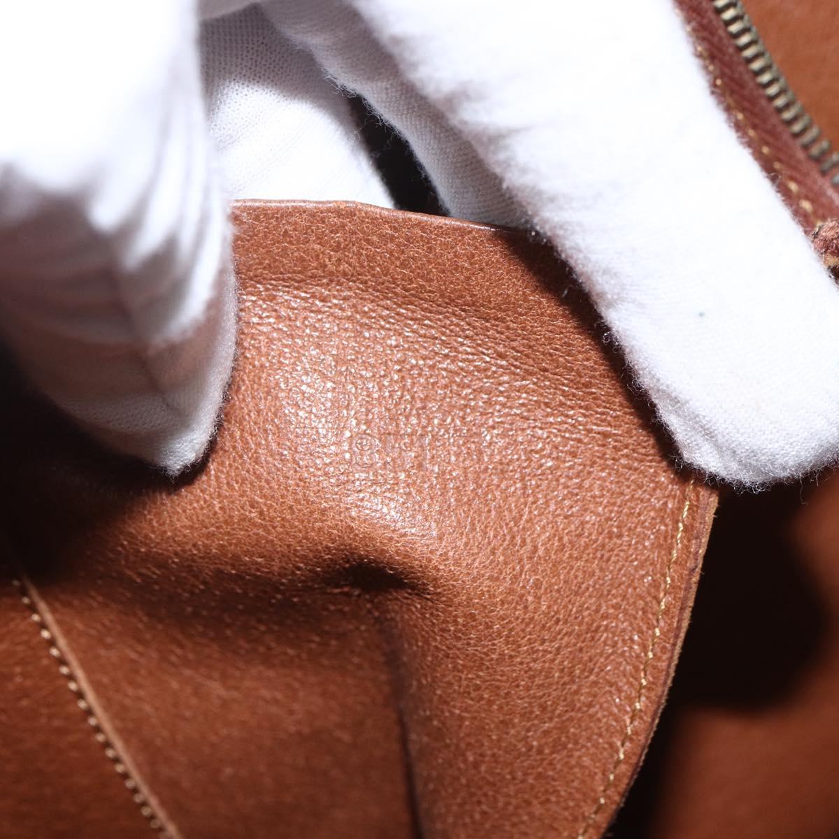 LOUIS VUITTON Monogram Sac Weekend PM Hand Bag M42425 LV Auth ka760