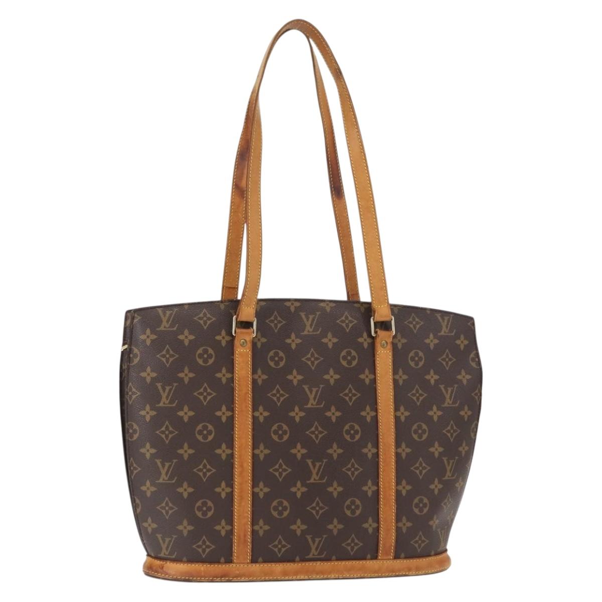 LOUIS VUITTON Monogram Babylone Tote Bag M51102 LV Auth ka762