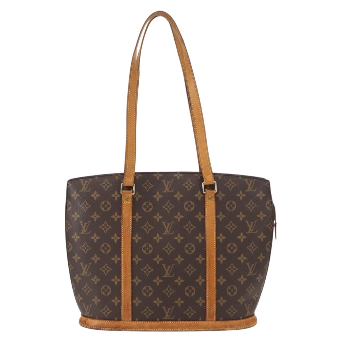 LOUIS VUITTON Monogram Babylone Tote Bag M51102 LV Auth ka762
