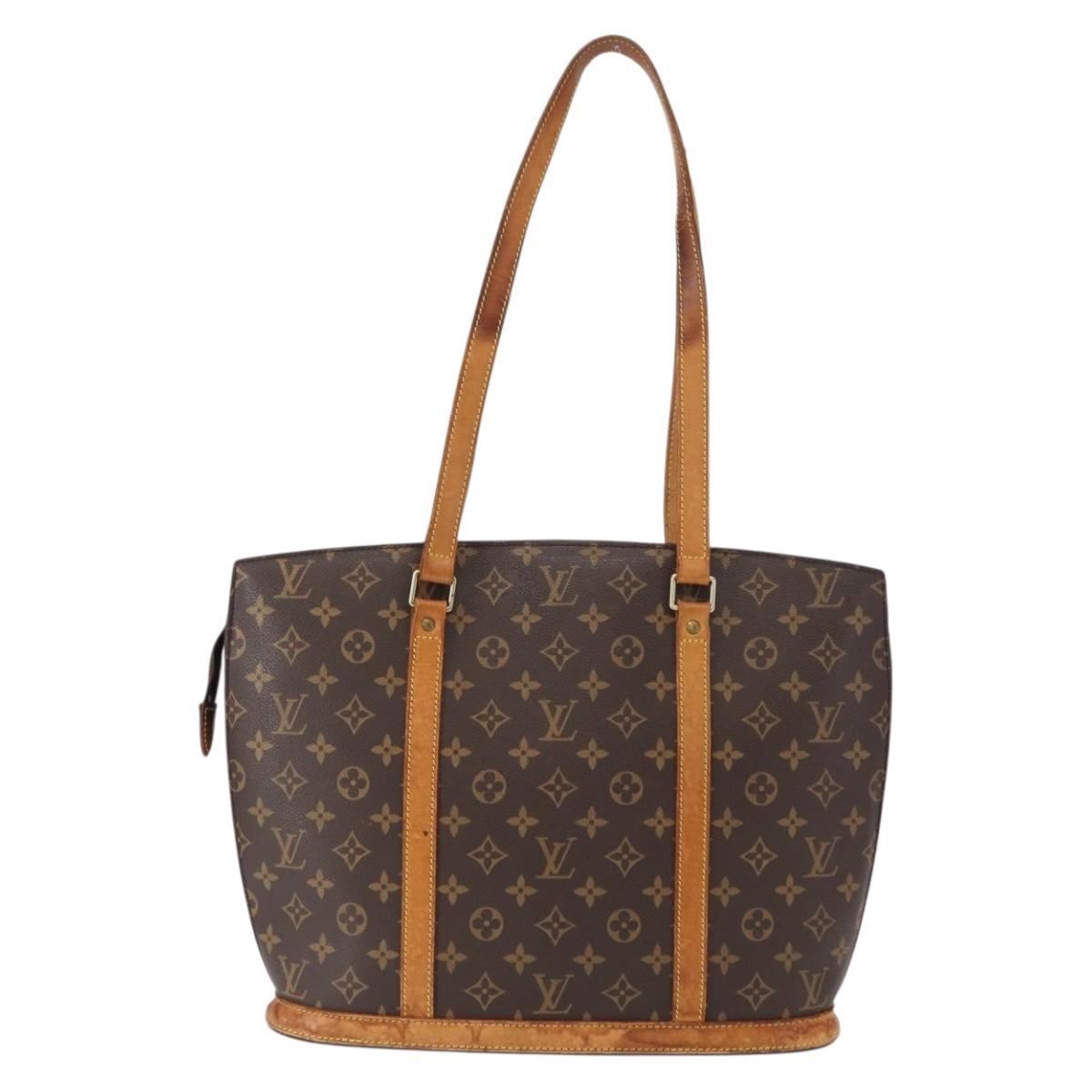LOUIS VUITTON Monogram Babylone Tote Bag M51102 LV Auth ka762