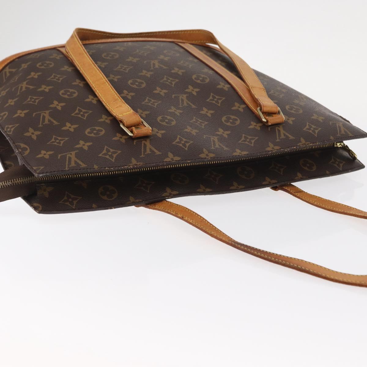 LOUIS VUITTON Monogram Babylone Tote Bag M51102 LV Auth ka762