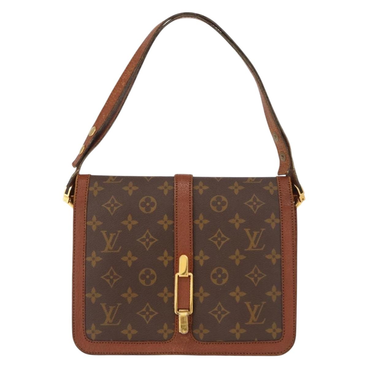 LOUIS VUITTON Monogram Ronpoan Shoulder Bag M51412 LV Auth ka764