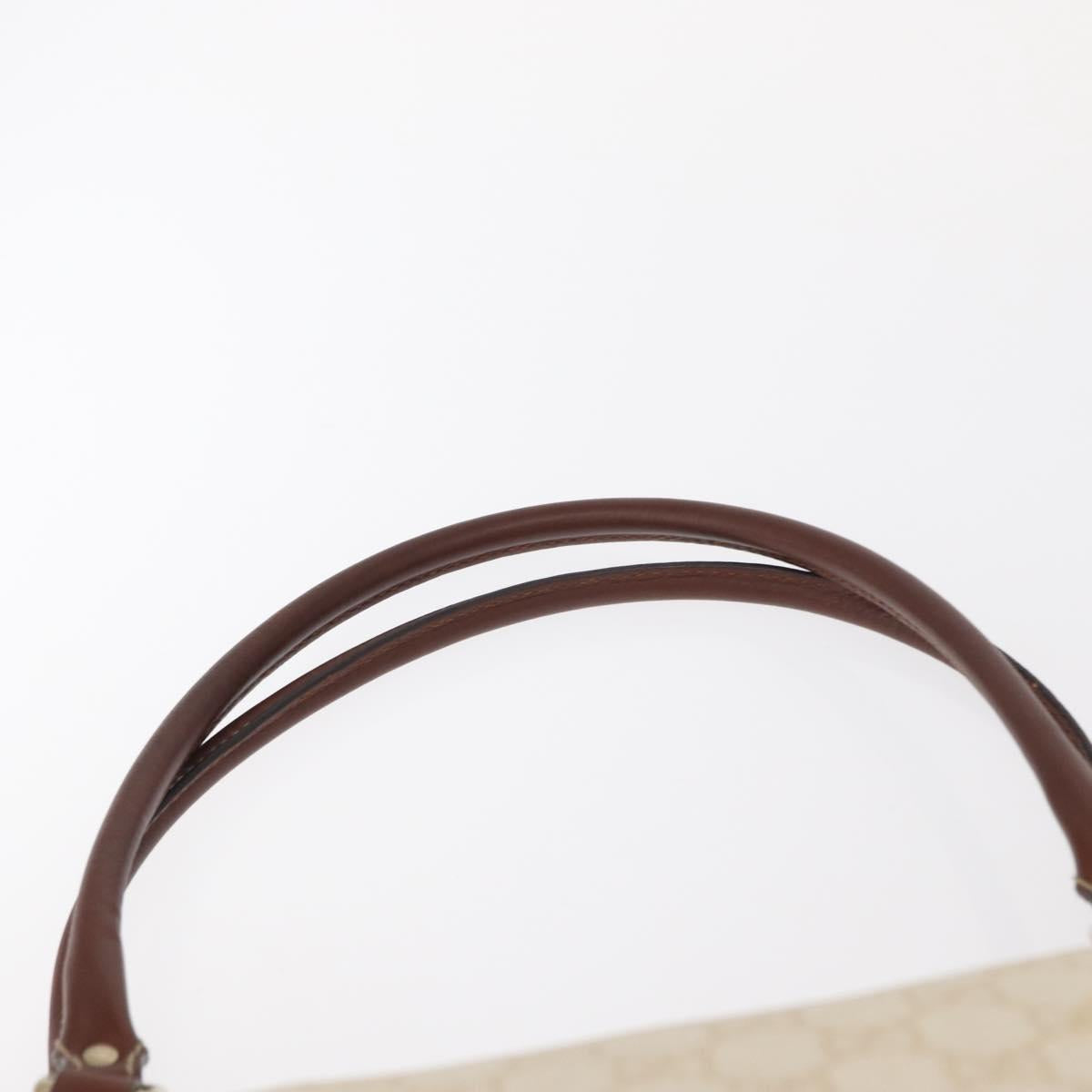 GUCCI GG Supreme Tote Bag PVC Cream Gold 197953 Auth ka766