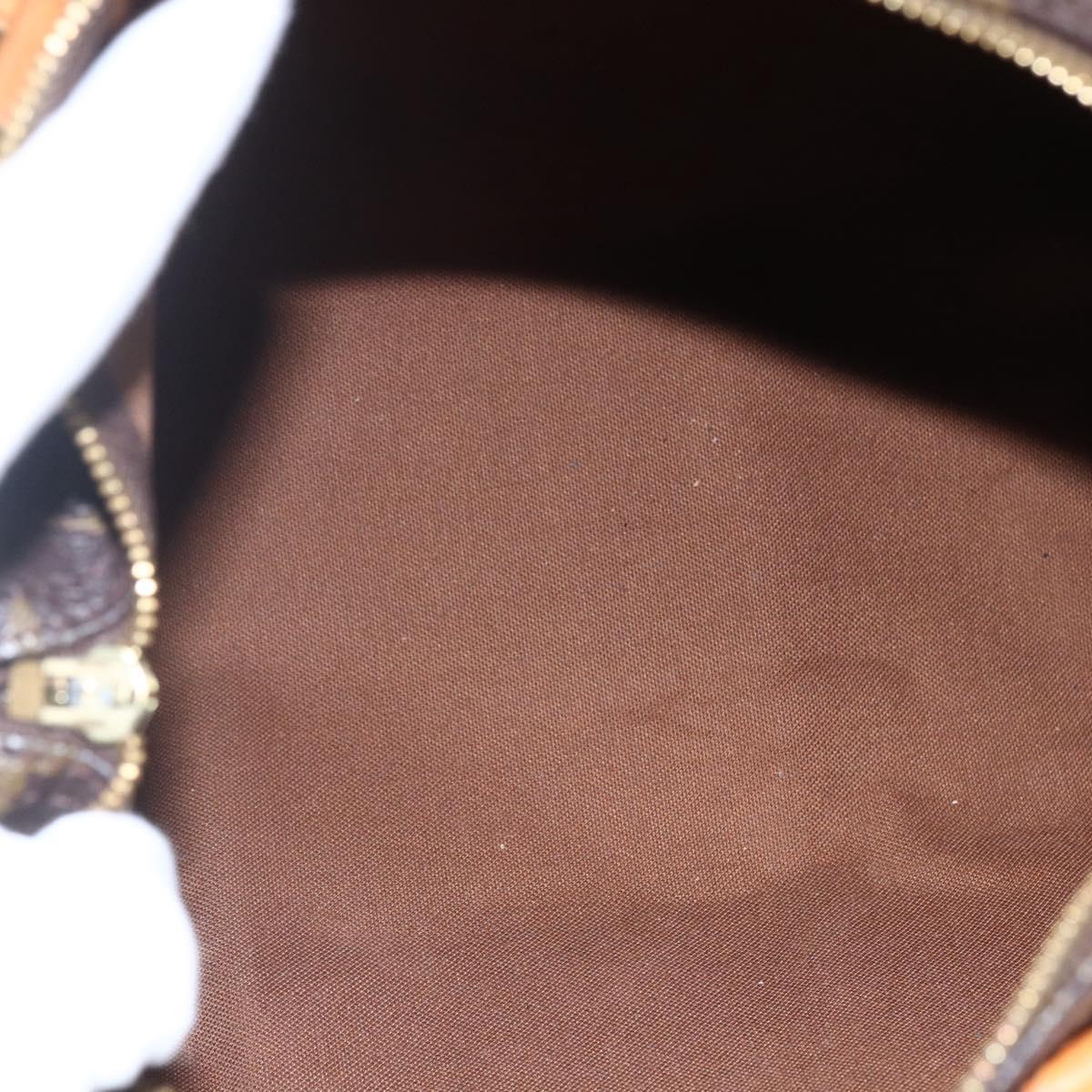 LOUIS VUITTON Monogram Speedy 30 Hand Bag M41526 LV Auth ka774