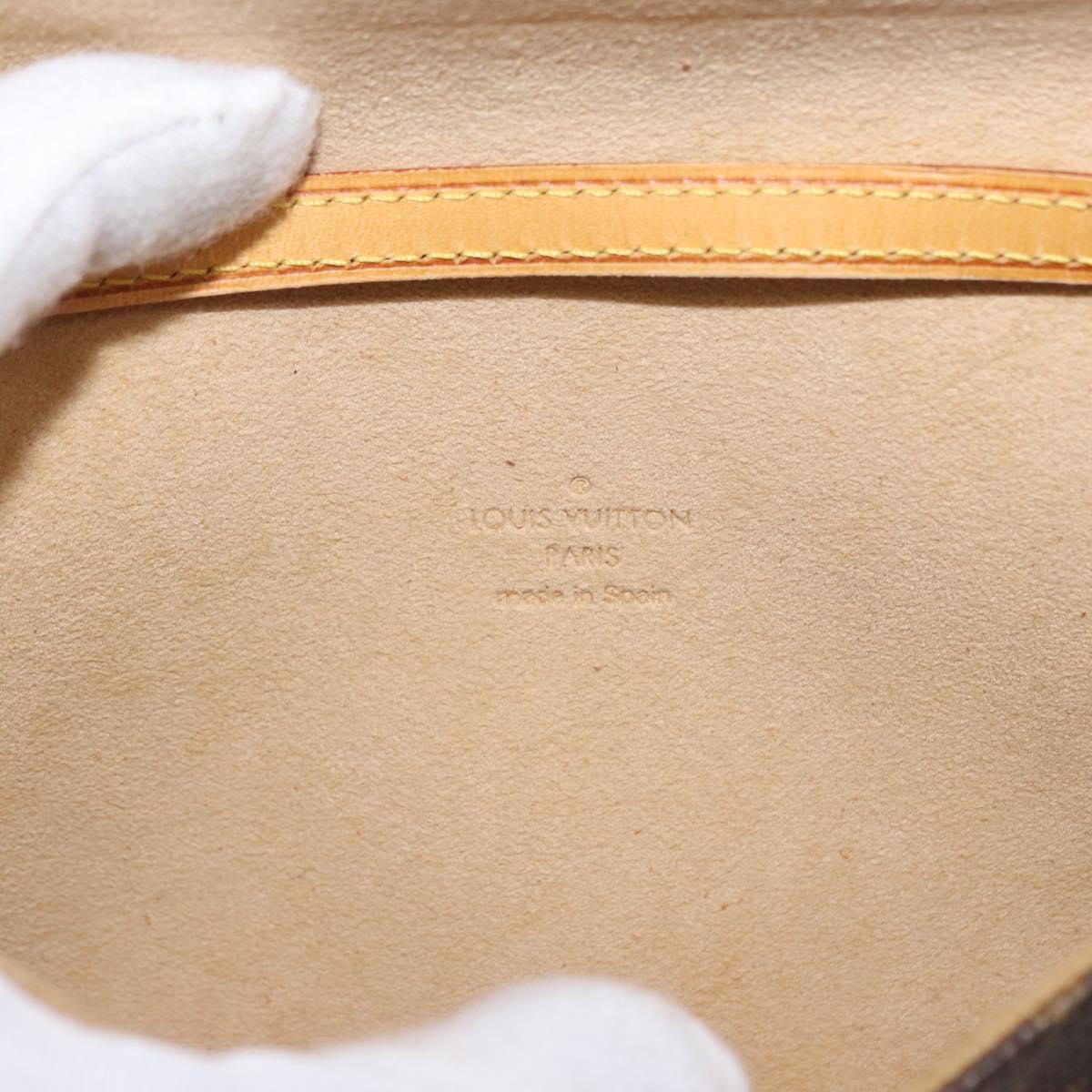 LOUIS VUITTON Monogram Pochette Twin PM Shoulder Bag M51854 LV Auth ka775