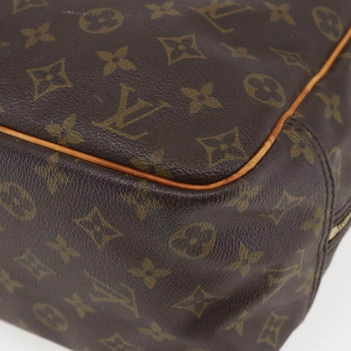 LOUIS VUITTON Monogram Deauville Hand Bag M47270 LV Auth ka780