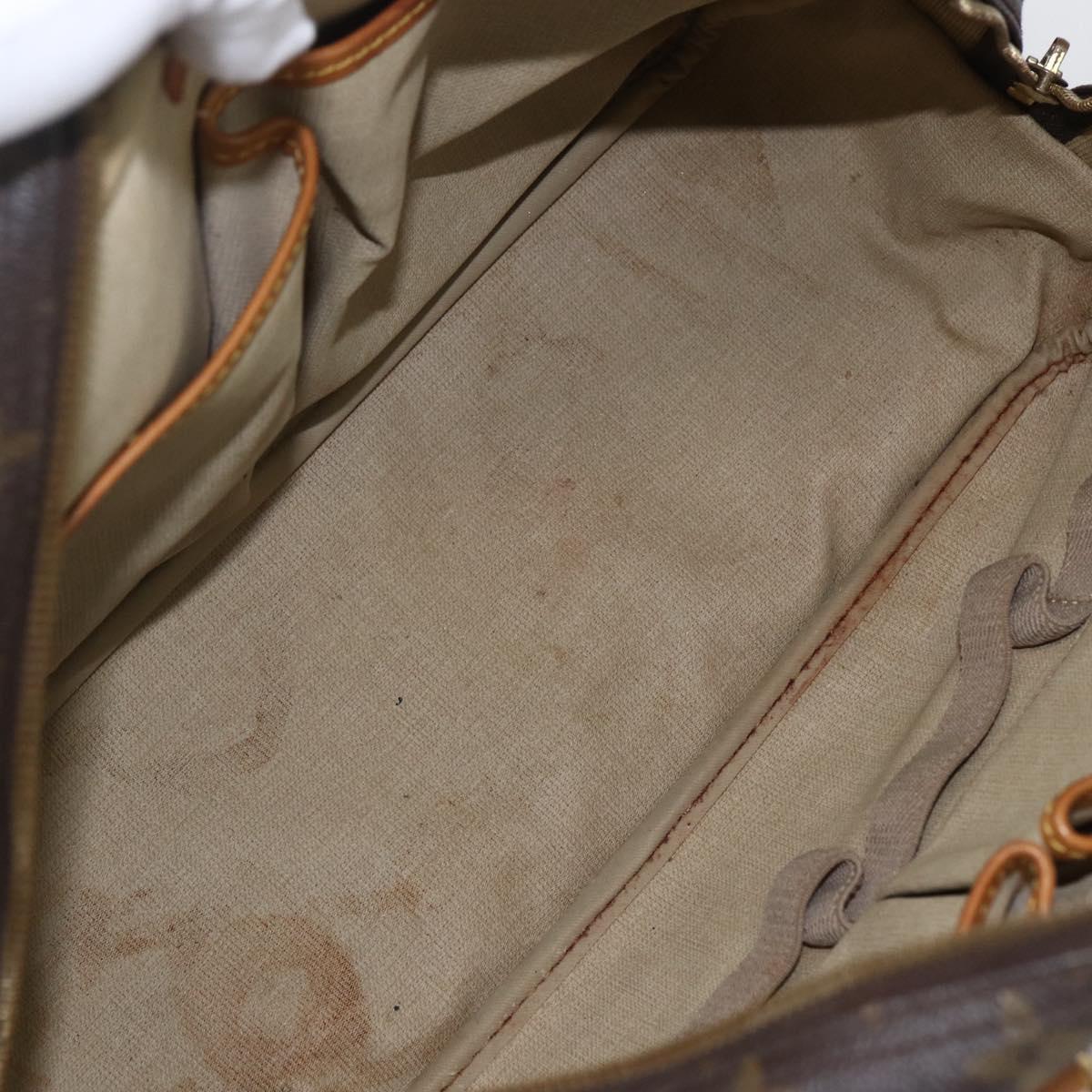 LOUIS VUITTON Monogram Deauville Hand Bag M47270 LV Auth ka780