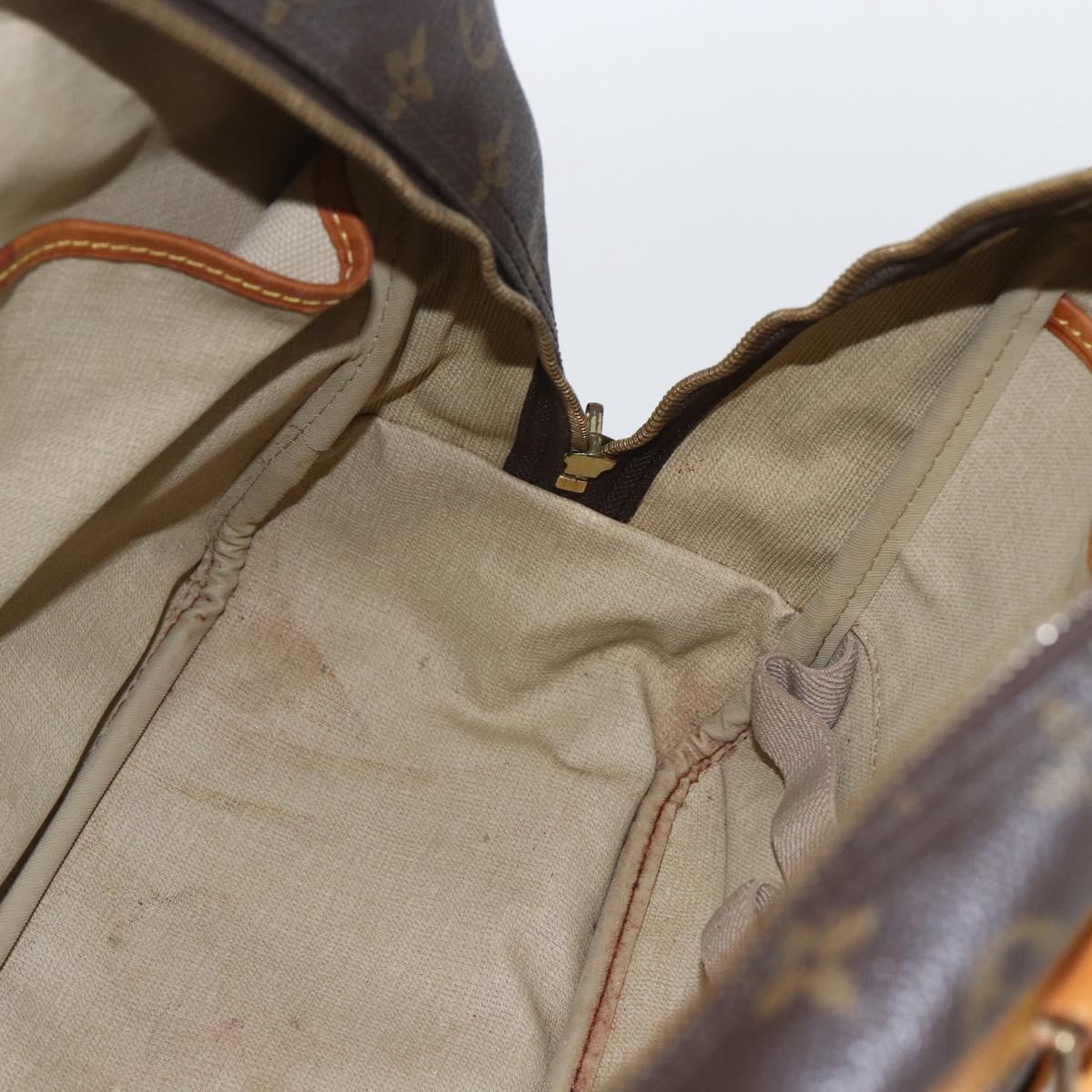 LOUIS VUITTON Monogram Deauville Hand Bag M47270 LV Auth ka780