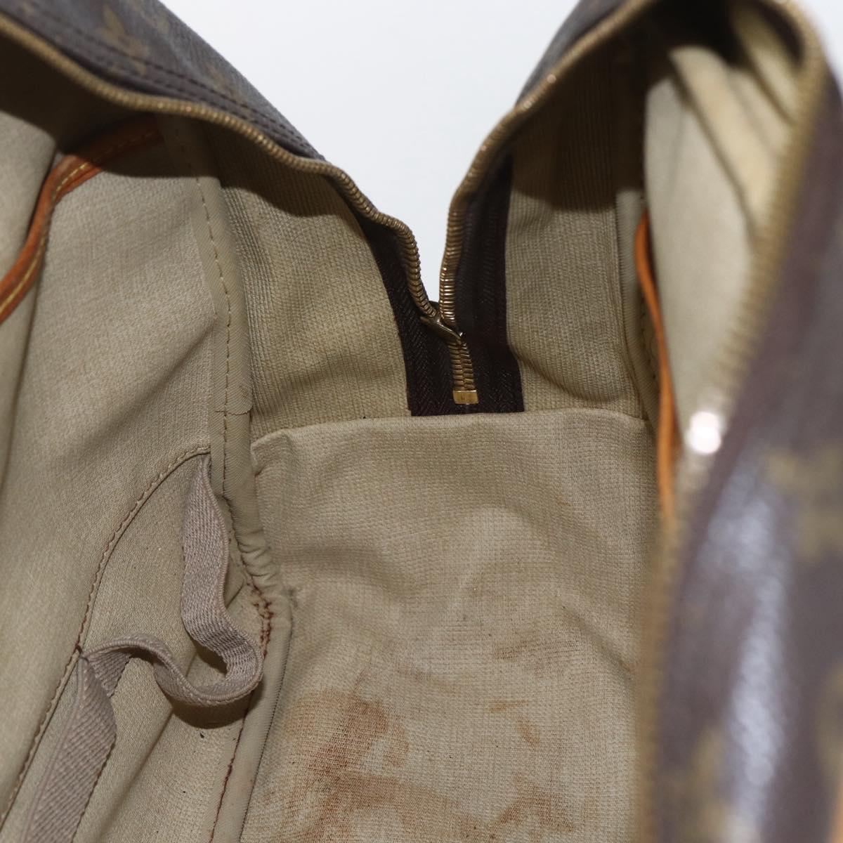 LOUIS VUITTON Monogram Deauville Hand Bag M47270 LV Auth ka780