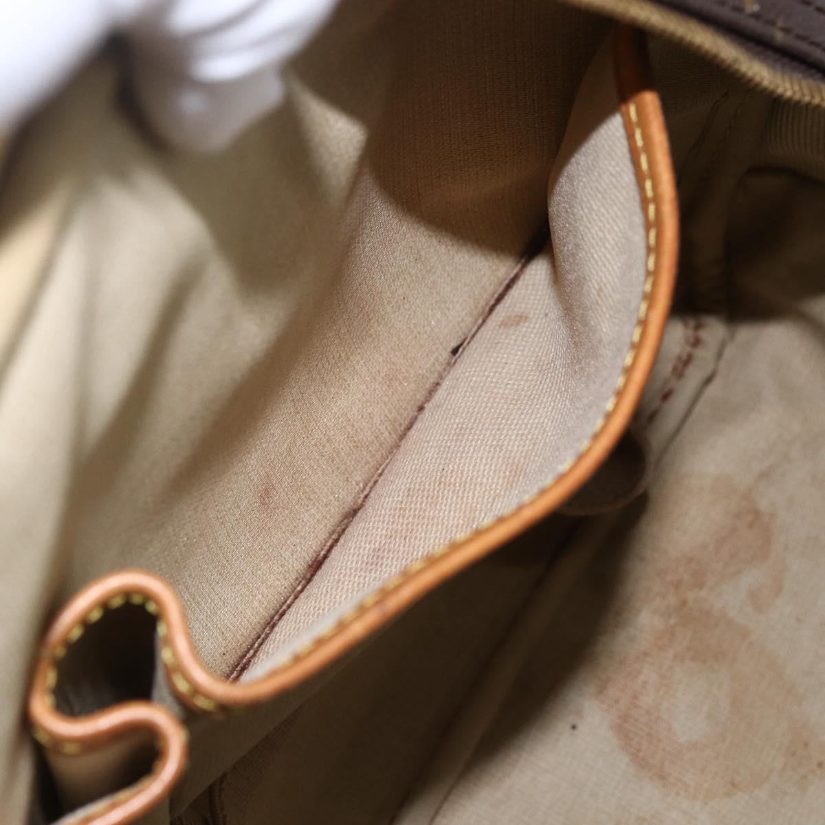 LOUIS VUITTON Monogram Deauville Hand Bag M47270 LV Auth ka780