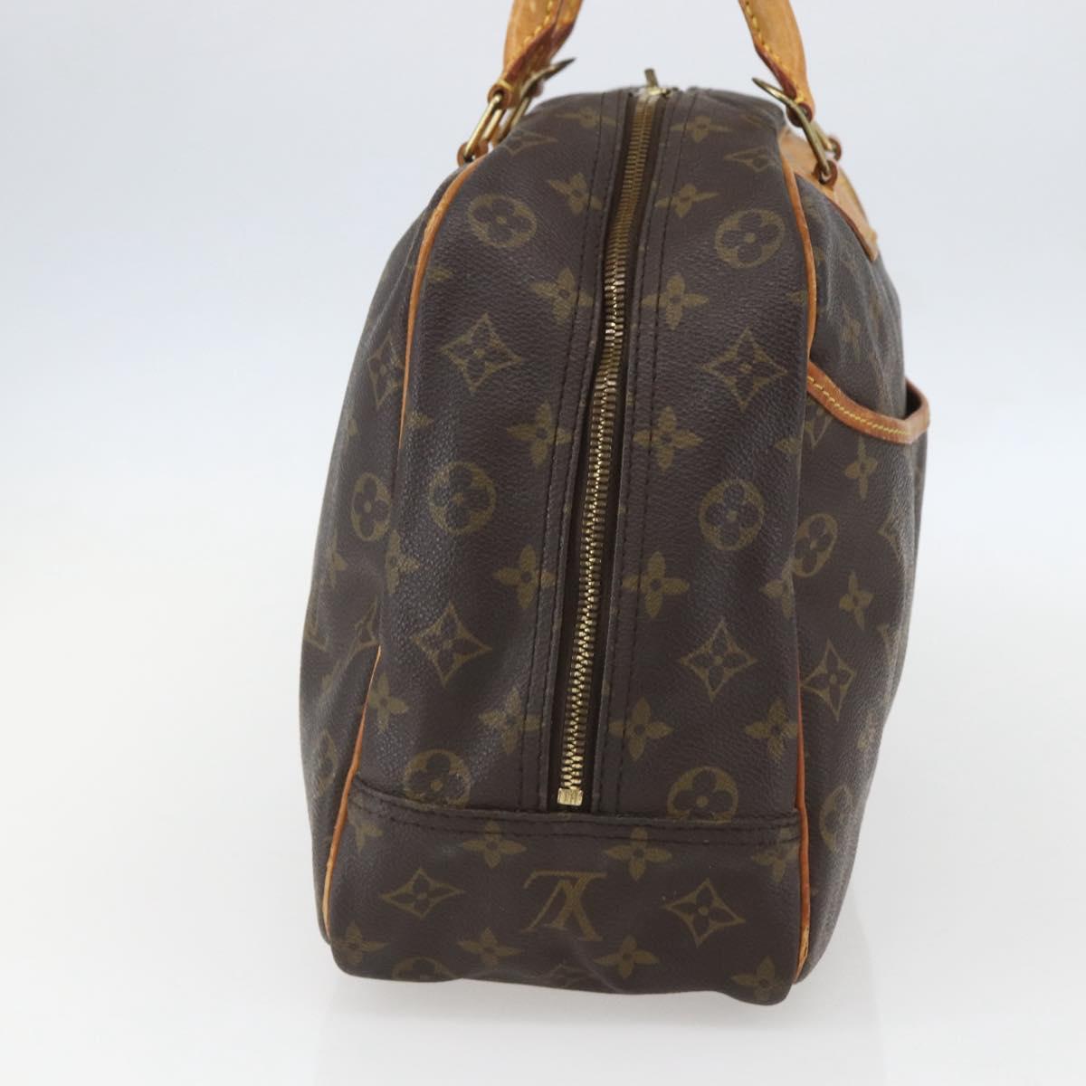 LOUIS VUITTON Monogram Deauville Hand Bag M47270 LV Auth ka780