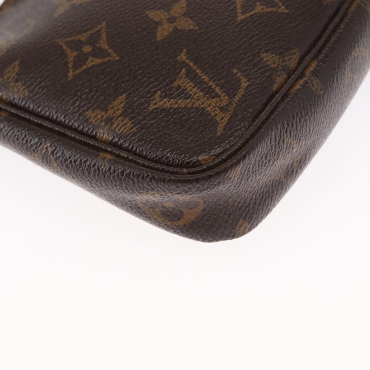 LOUIS VUITTON Monogram Pochette Accessoires Pouch M51980 LV Auth ka782
