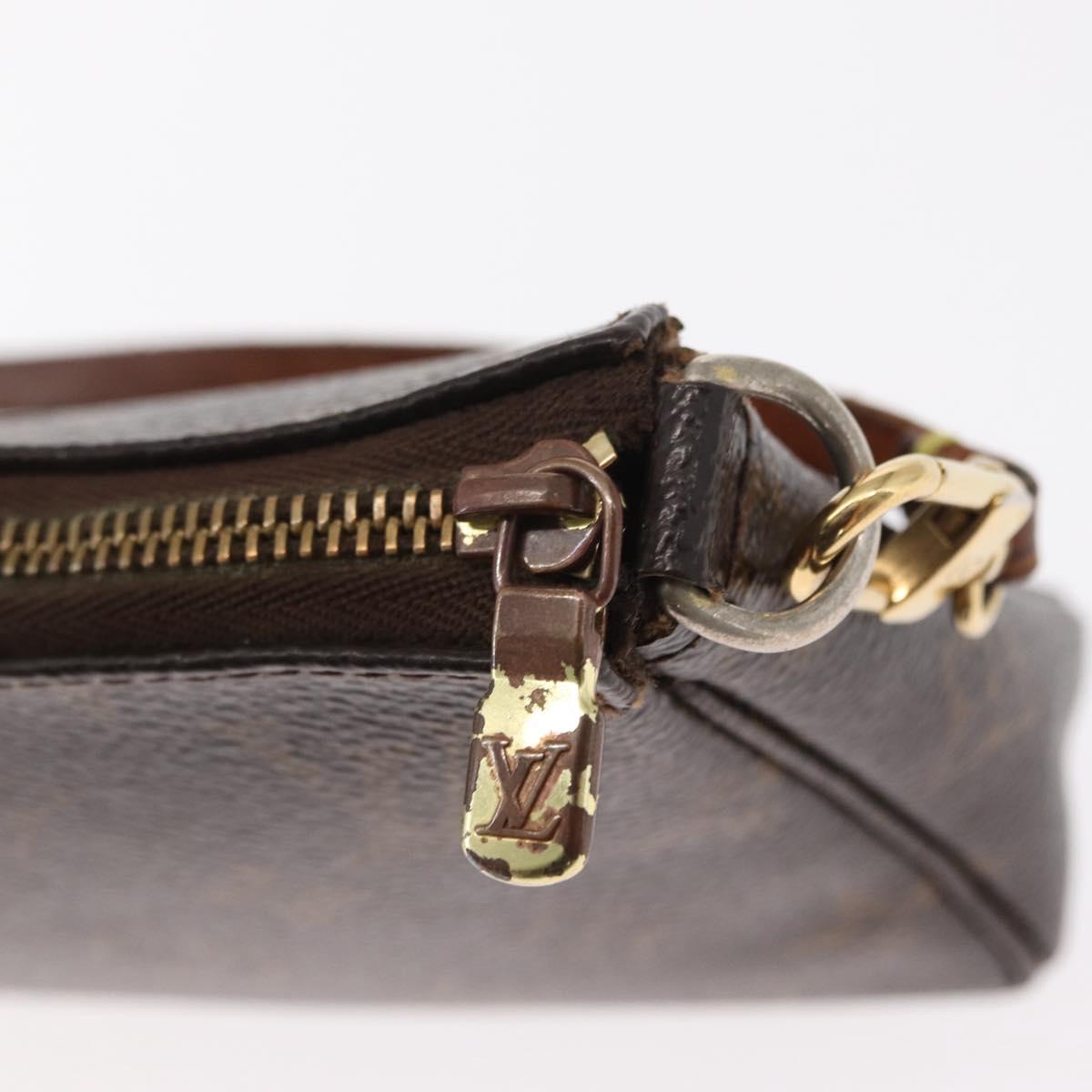 LOUIS VUITTON Monogram Pochette Accessoires Pouch M51980 LV Auth ka782