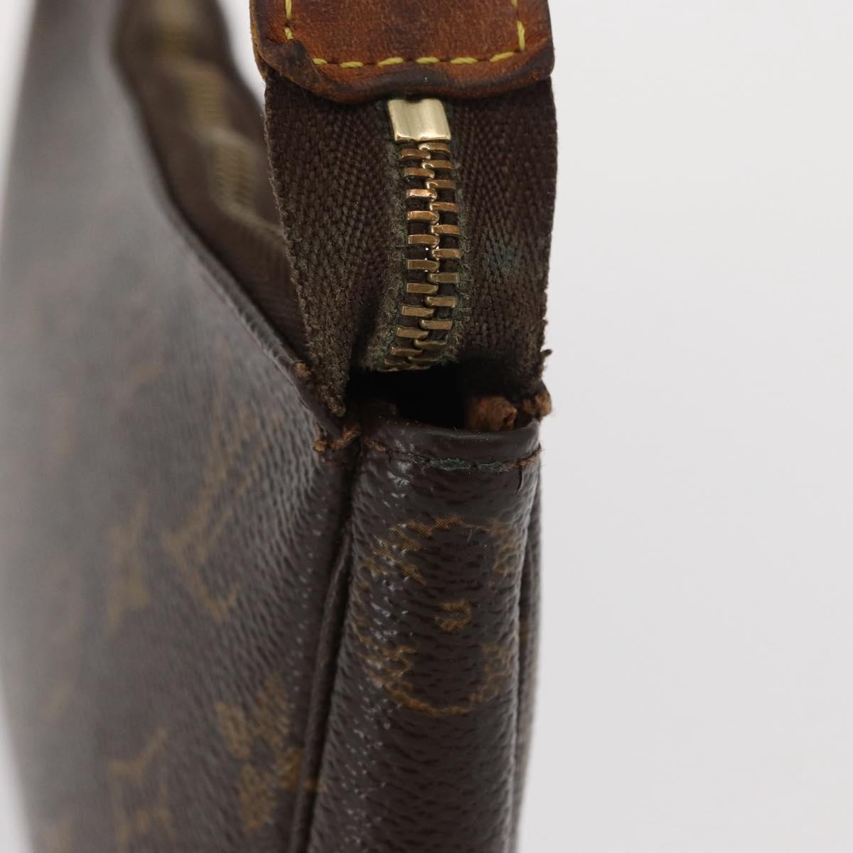 LOUIS VUITTON Monogram Pochette Accessoires Pouch M51980 LV Auth ka782