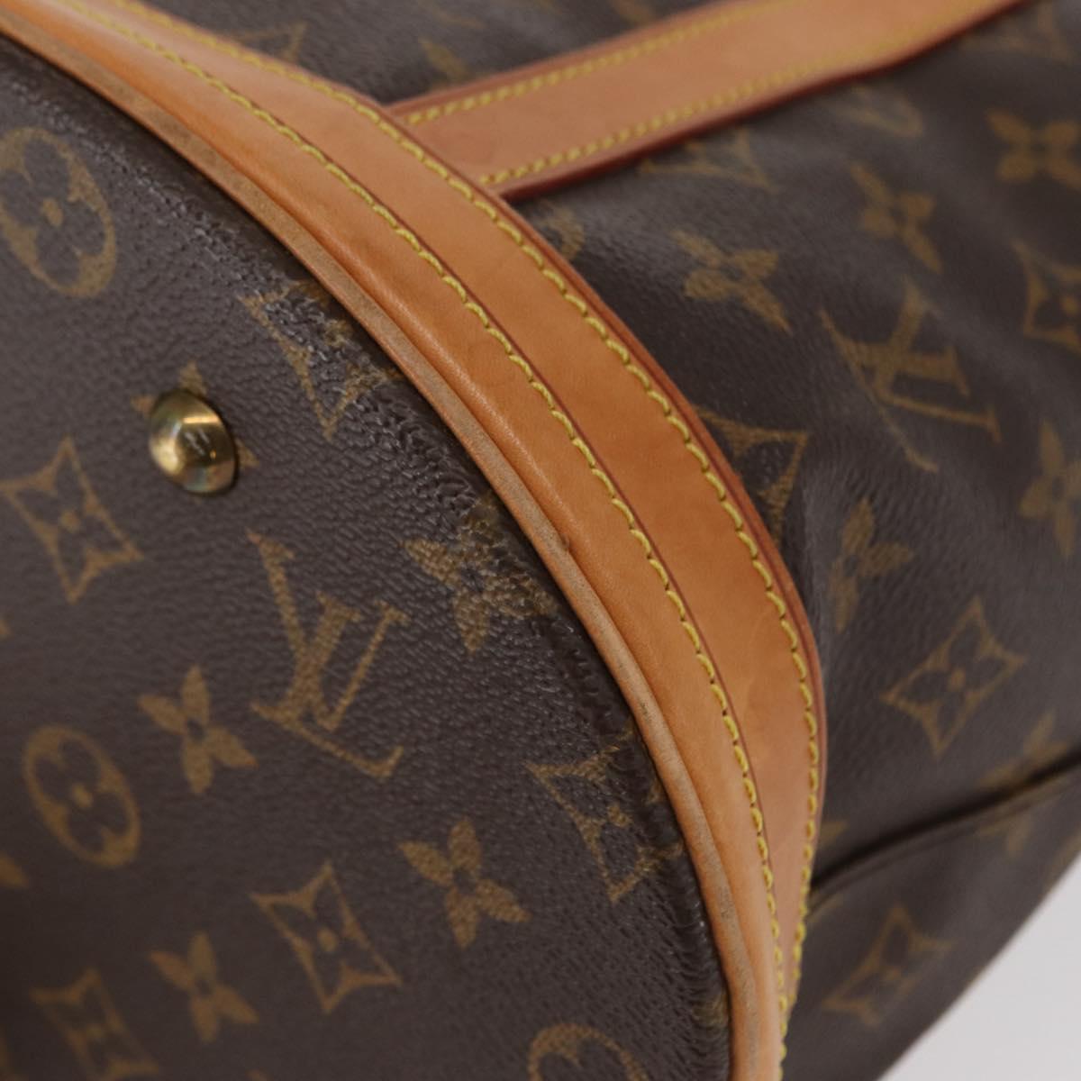 LOUIS VUITTON Monogram Bucket GM Shoulder Bag M42236 LV Auth ka785