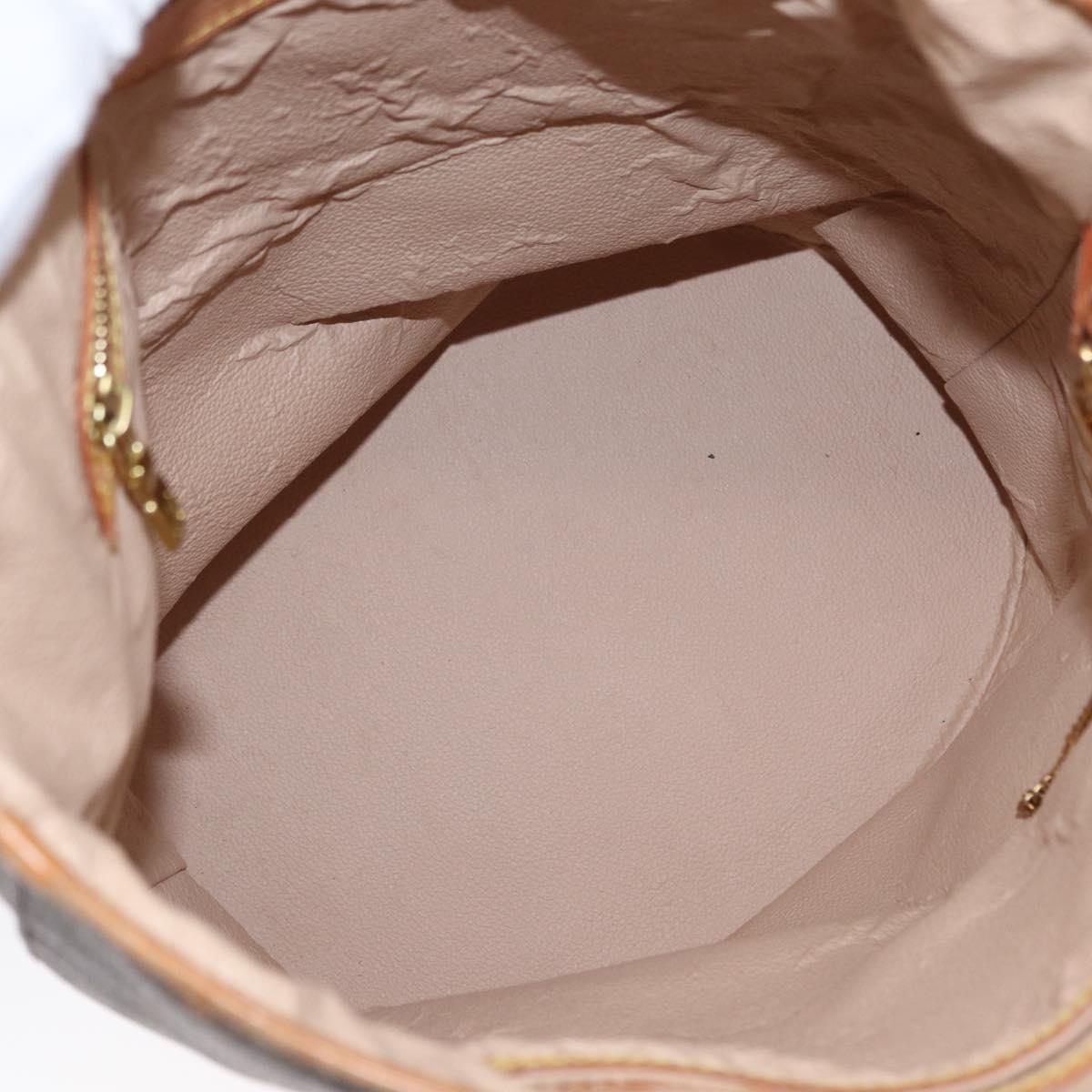 LOUIS VUITTON Monogram Bucket GM Shoulder Bag M42236 LV Auth ka785