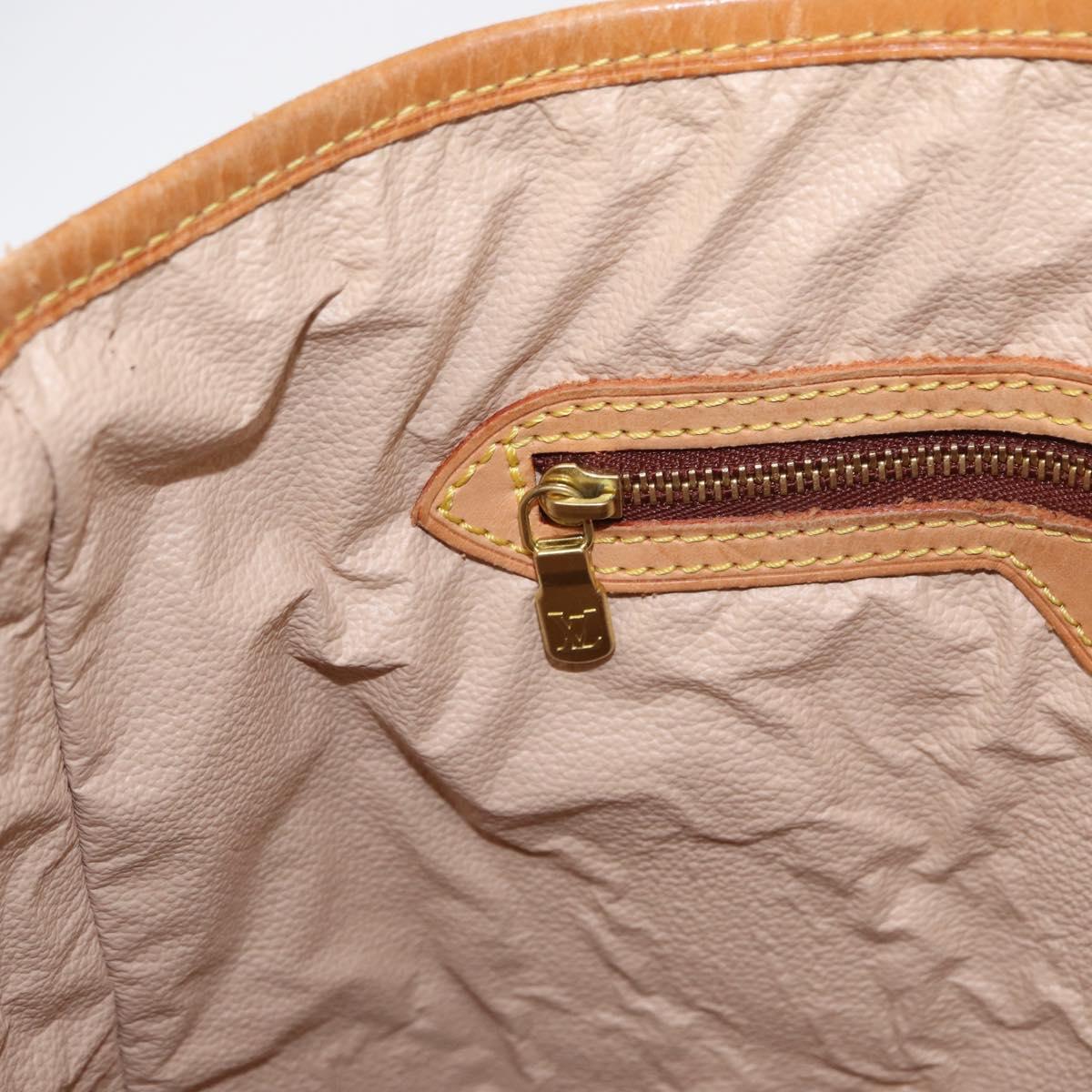 LOUIS VUITTON Monogram Bucket GM Shoulder Bag M42236 LV Auth ka785