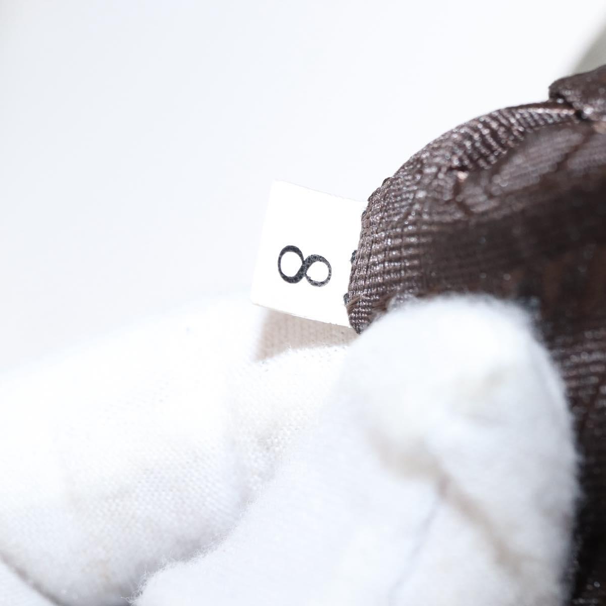 PRADA Shoulder Bag Nylon Leather Gray Auth ka788