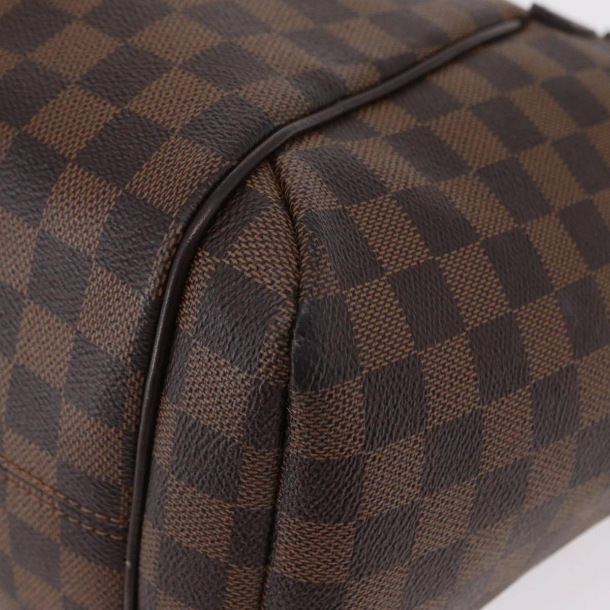 LOUIS VUITTON Damier Ebene Totally MM Hand Bag N41281 LV Auth ka794V