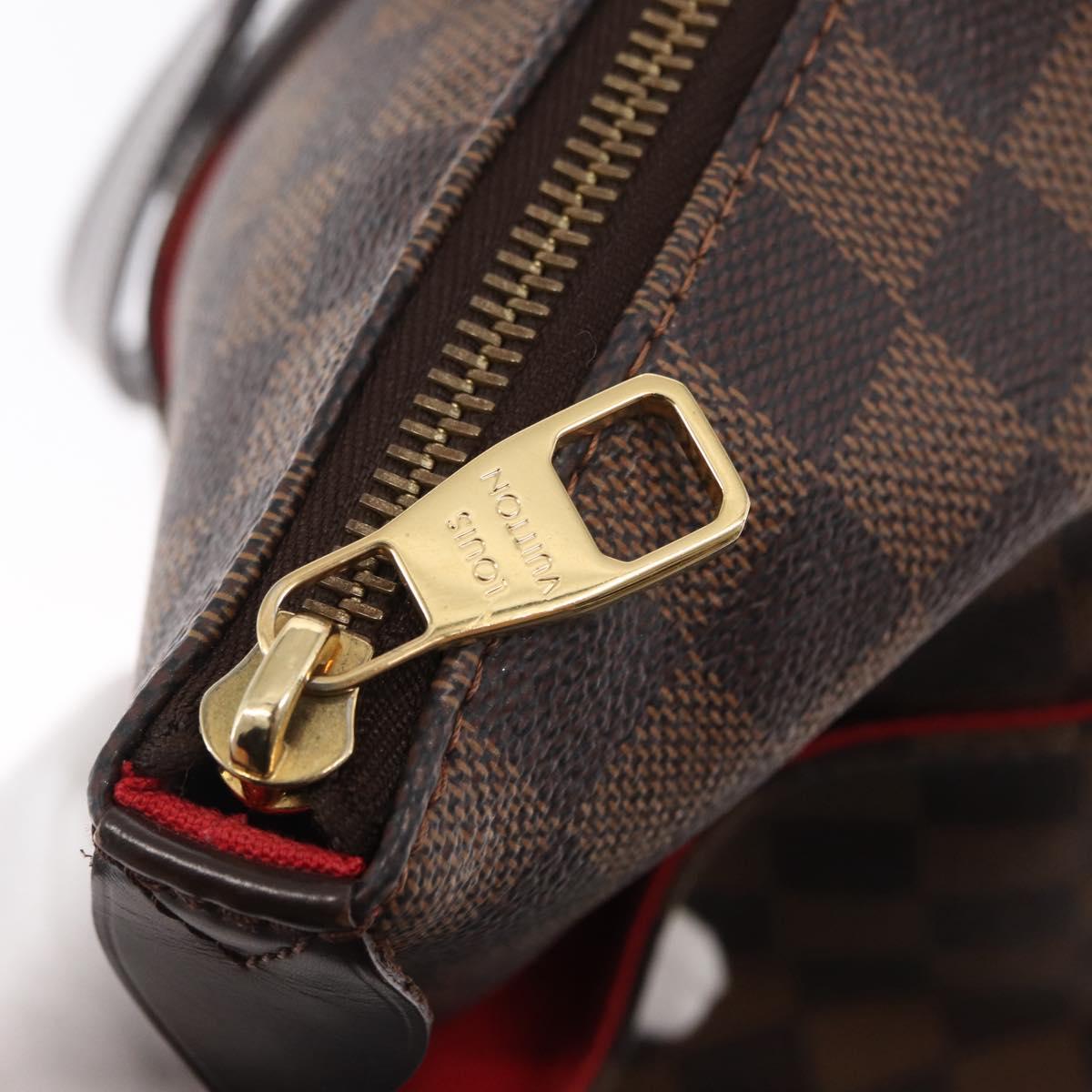 LOUIS VUITTON Damier Ebene Totally MM Hand Bag N41281 LV Auth ka794V