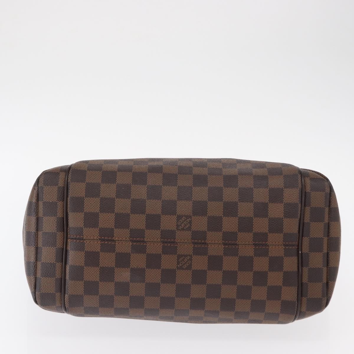 LOUIS VUITTON Damier Ebene Totally MM Hand Bag N41281 LV Auth ka794V