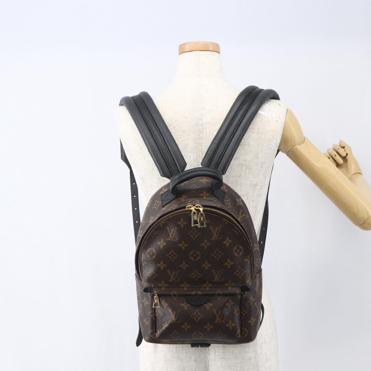 LOUIS VUITTON Monogram Palm Springs MM Backpack M41561 LV Auth ka798SAV