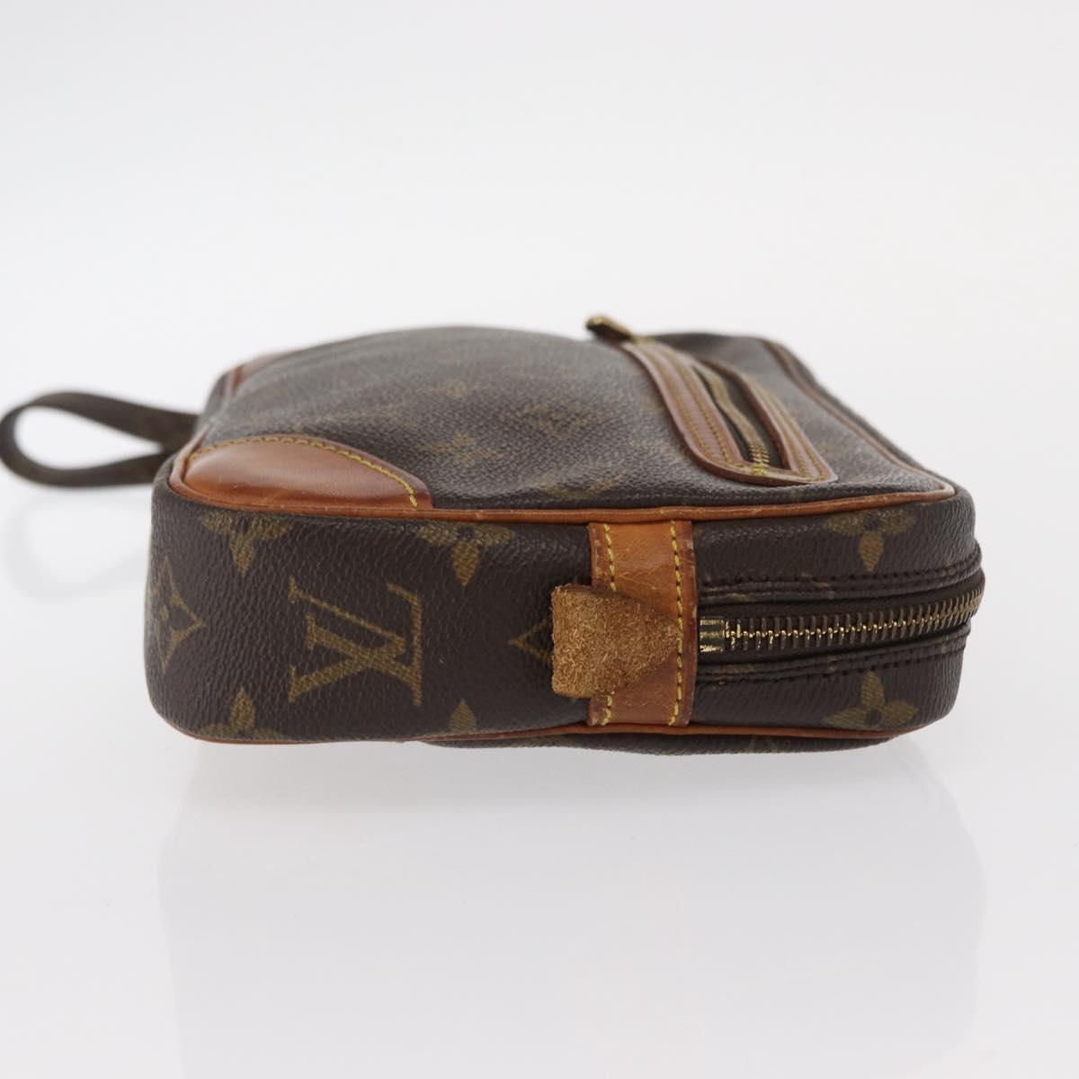 LOUIS VUITTON Monogram Marly Dragonne GM Clutch Bag M51825 LV Auth ka803