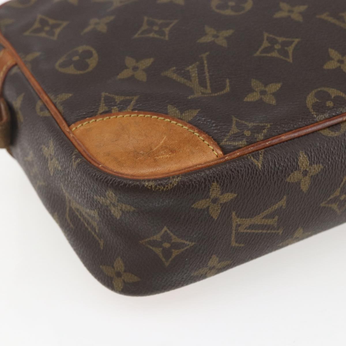 LOUIS VUITTON Monogram Compiegne 28 Clutch Bag M51845 LV Auth ka817