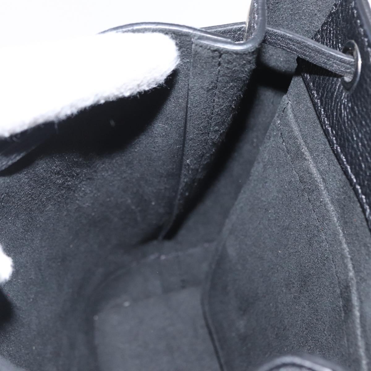 LOUIS VUITTON Floral Print Rock Me Backpack Leather Black M54848 Auth ka827M