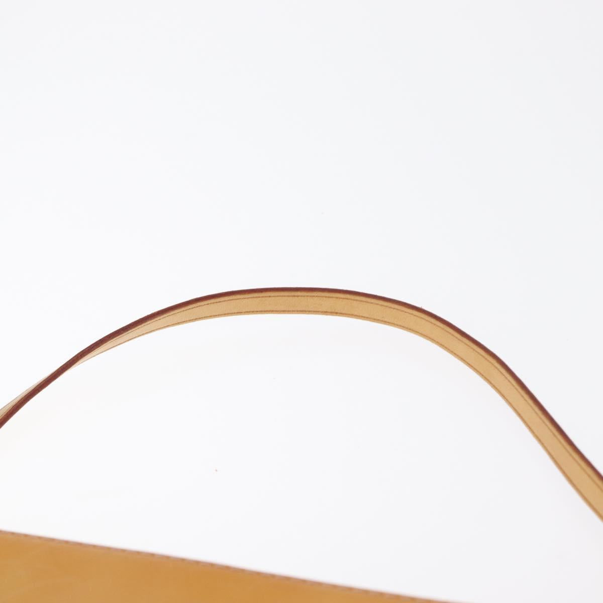 LOUIS VUITTON Monogram Vernis Lexington Pouch Marshmallow Pink M91057 Auth ka833