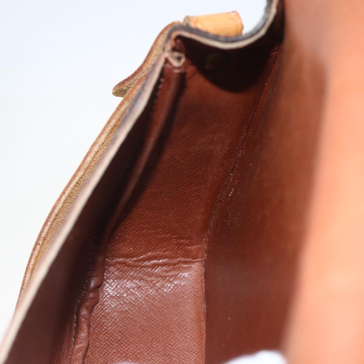 LOUIS VUITTON Monogram Cartouchiere PM Shoulder Bag M51254 LV Auth ka848