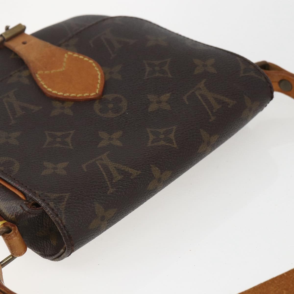 LOUIS VUITTON Monogram Cartouchiere PM Shoulder Bag M51254 LV Auth ka848