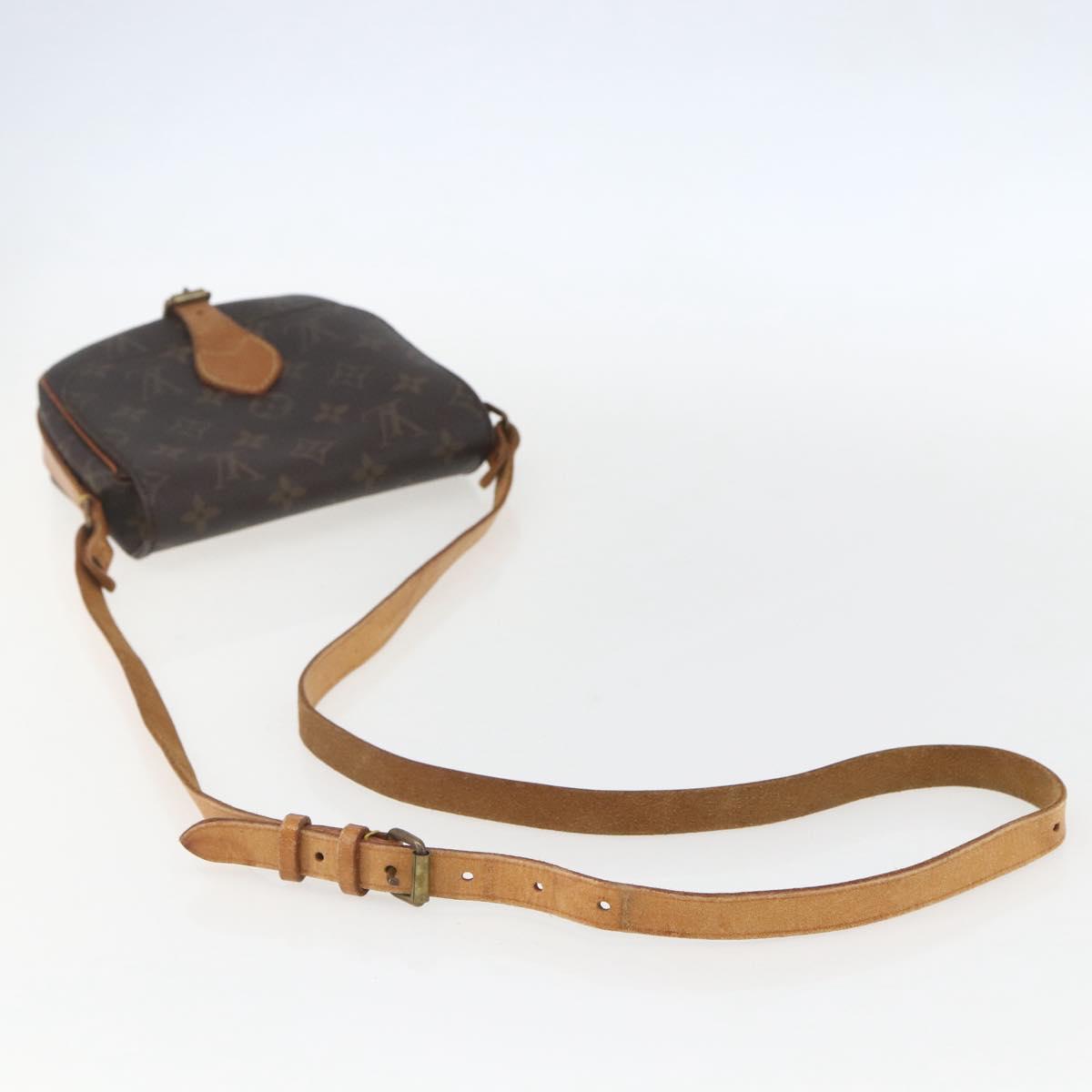 LOUIS VUITTON Monogram Cartouchiere PM Shoulder Bag M51254 LV Auth ka848