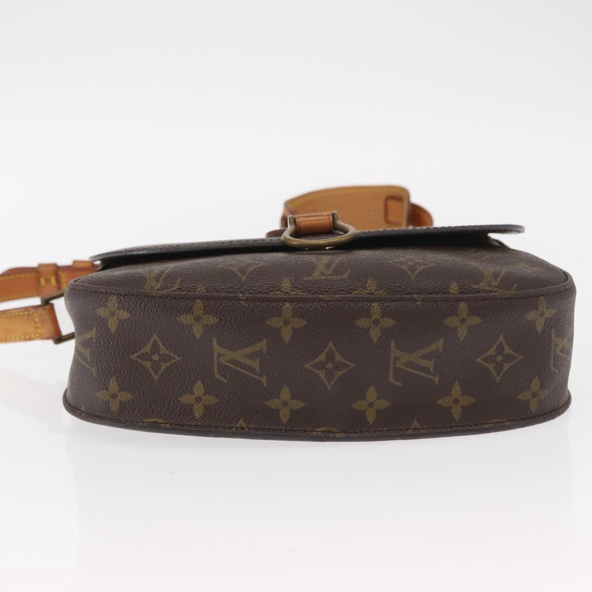 LOUIS VUITTON Monogram Saint Cloud GM Shoulder Bag Vintage M51242 LV Auth ka850