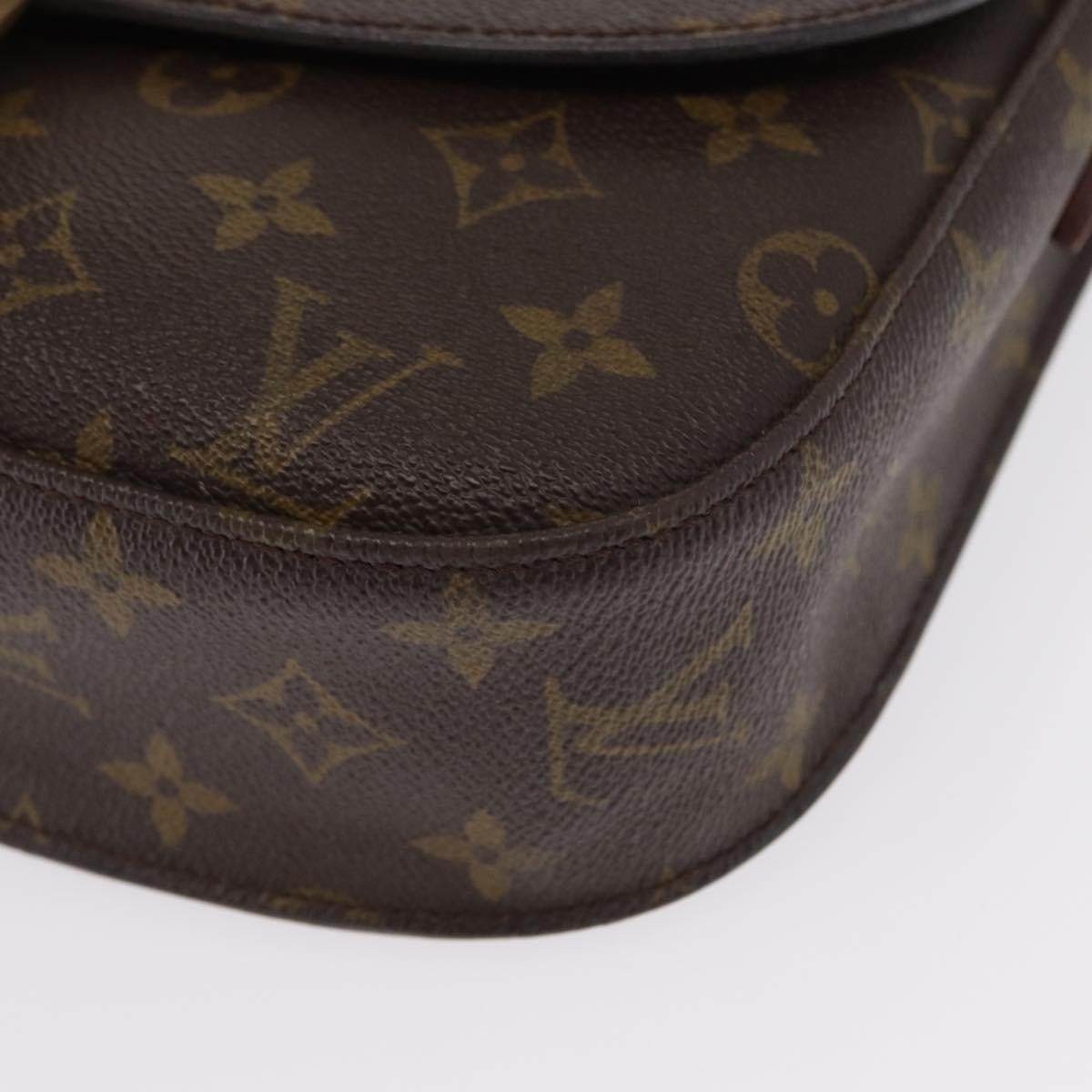 LOUIS VUITTON Monogram Saint Cloud GM Shoulder Bag Vintage M51242 LV Auth ka850