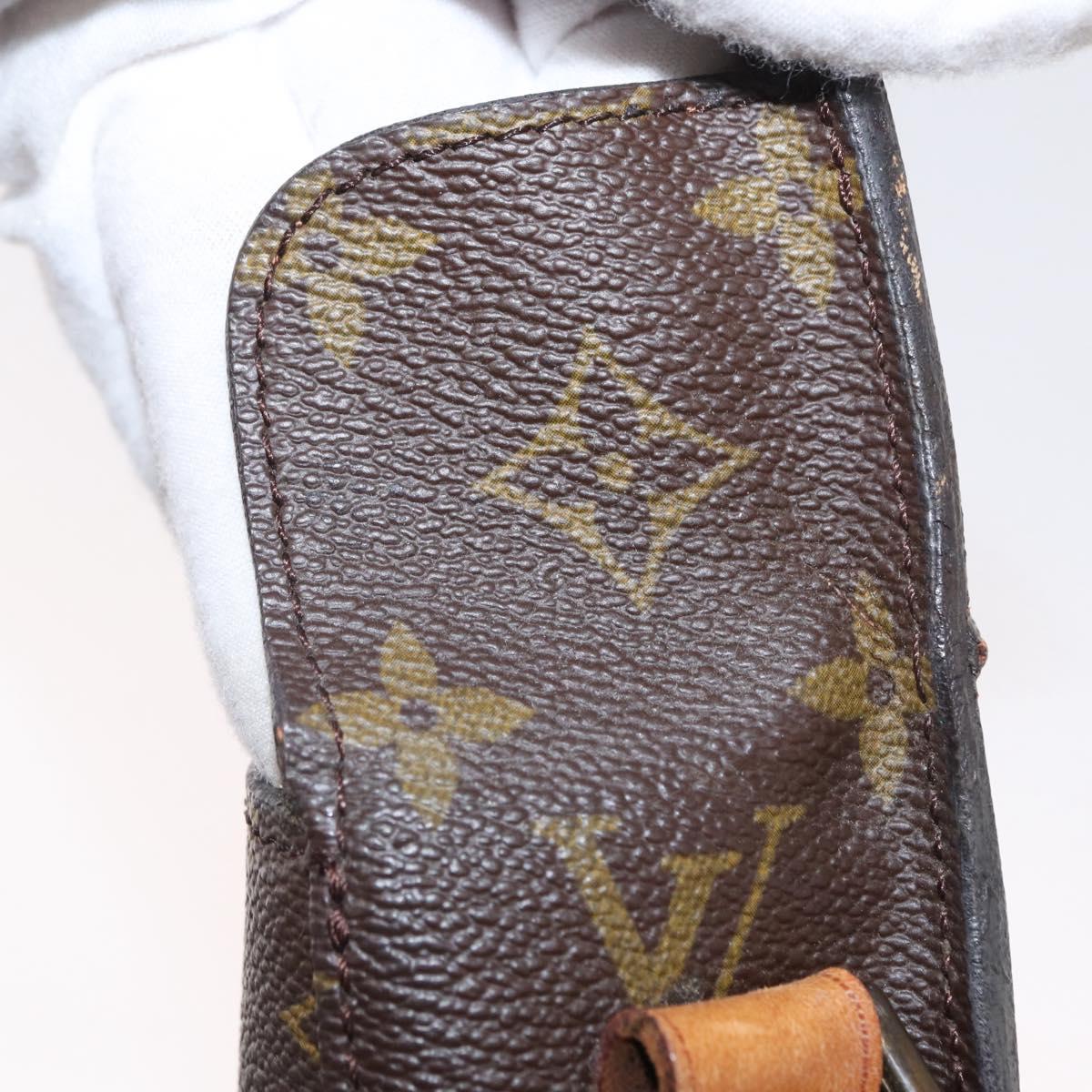 LOUIS VUITTON Monogram Saint Cloud GM Shoulder Bag Vintage M51242 LV Auth ka850