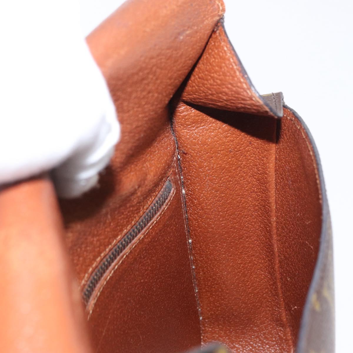 LOUIS VUITTON Monogram Saint Cloud GM Shoulder Bag Vintage M51242 LV Auth ka850