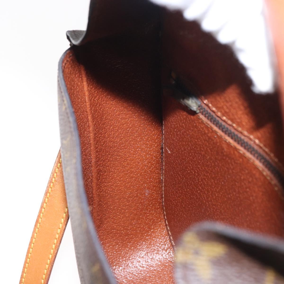 LOUIS VUITTON Monogram Saint Cloud GM Shoulder Bag Vintage M51242 LV Auth ka850