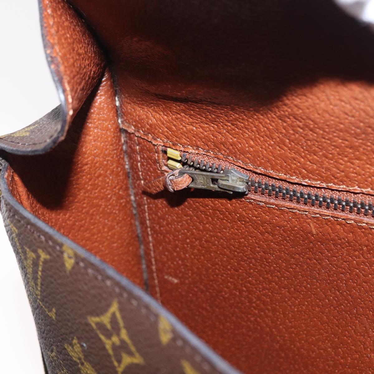 LOUIS VUITTON Monogram Saint Cloud GM Shoulder Bag Vintage M51242 LV Auth ka850