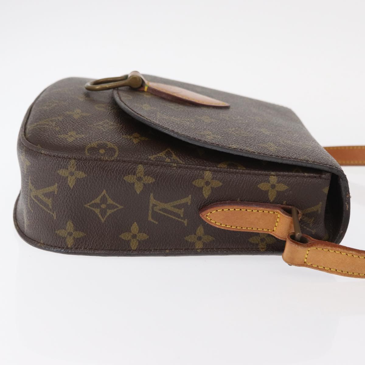 LOUIS VUITTON Monogram Saint Cloud GM Shoulder Bag Vintage M51242 LV Auth ka850