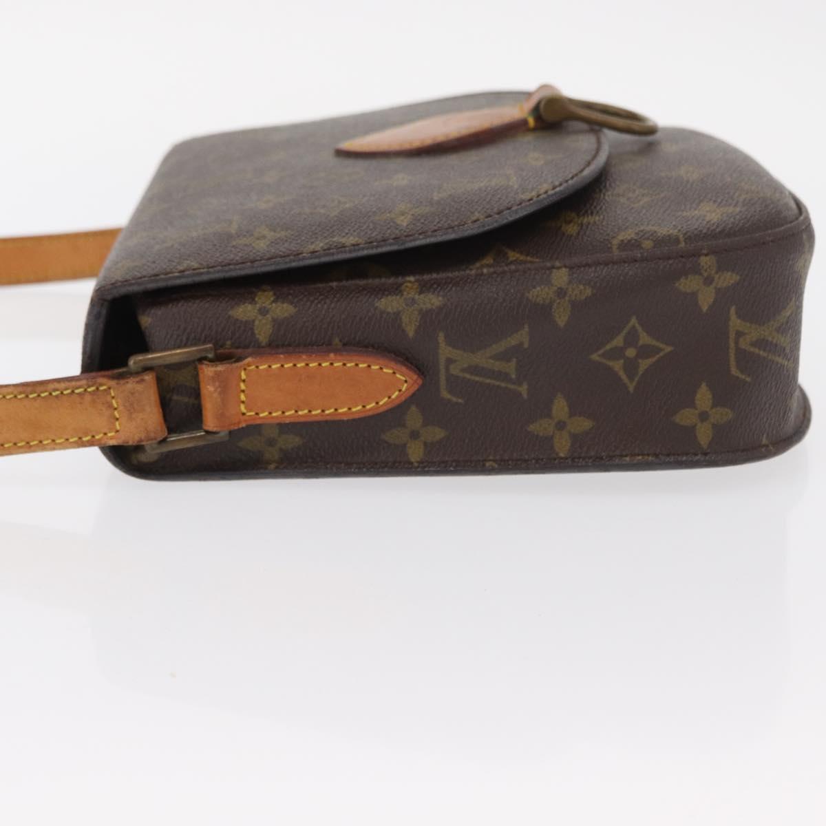 LOUIS VUITTON Monogram Saint Cloud GM Shoulder Bag Vintage M51242 LV Auth ka850