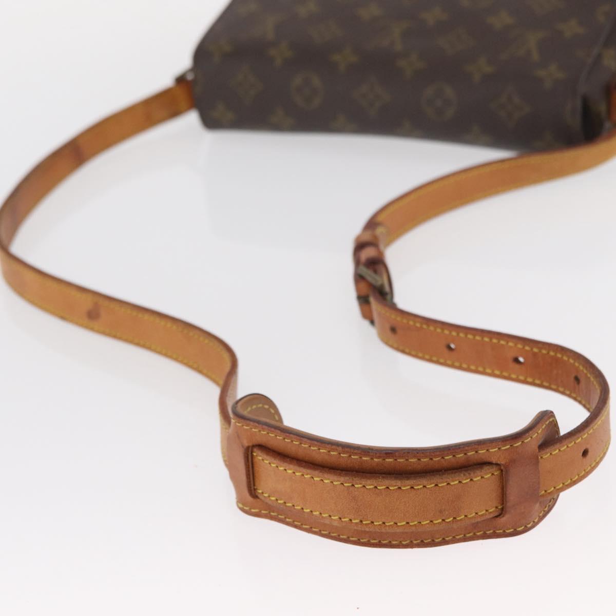 LOUIS VUITTON Monogram Saint Cloud GM Shoulder Bag Vintage M51242 LV Auth ka850