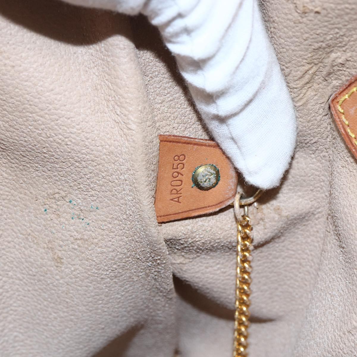 LOUIS VUITTON Monogram Bucket GM Shoulder Bag M42236 LV Auth ka861