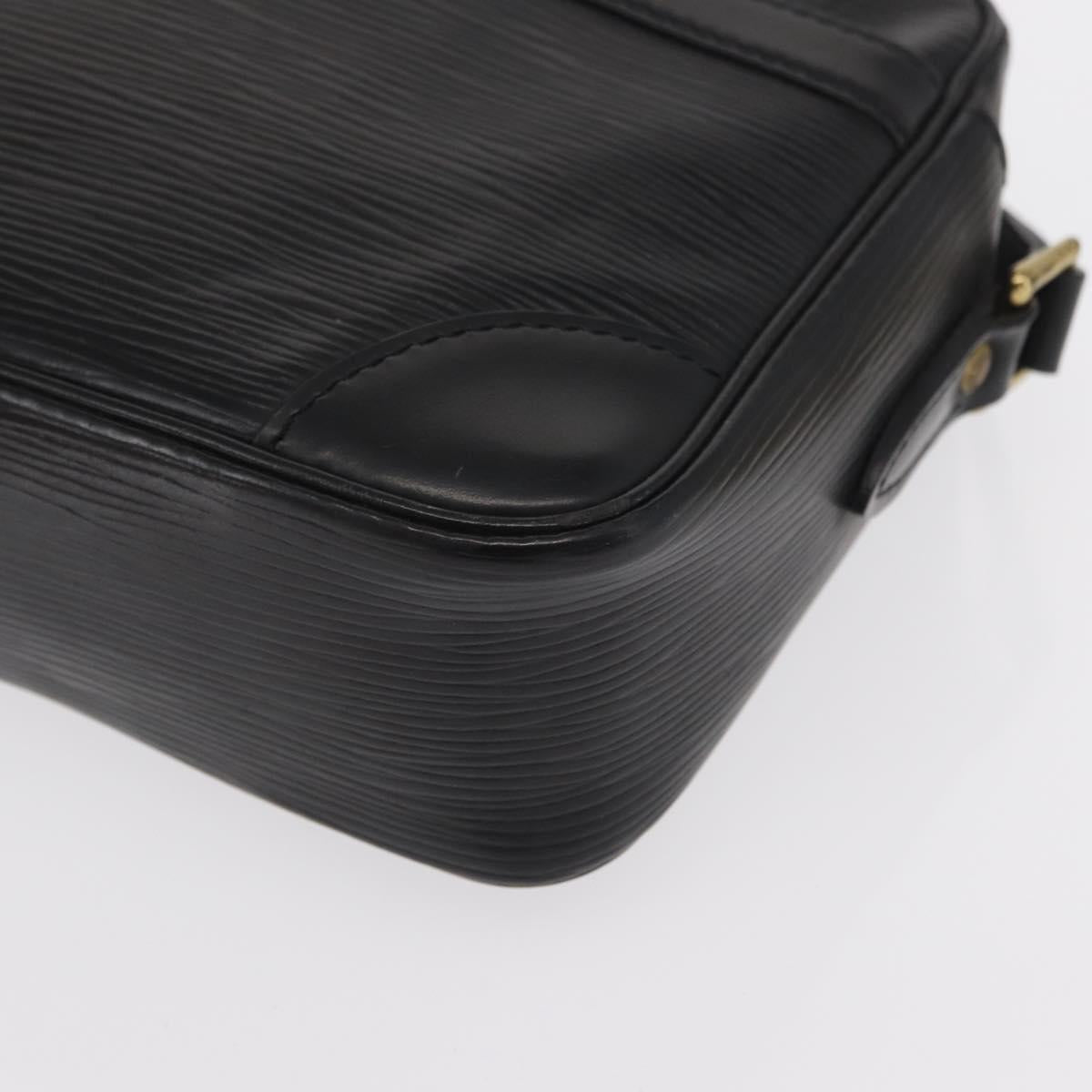 LOUIS VUITTON Epi Trocadero 23 Shoulder Bag Black M52302 LV Auth ka902