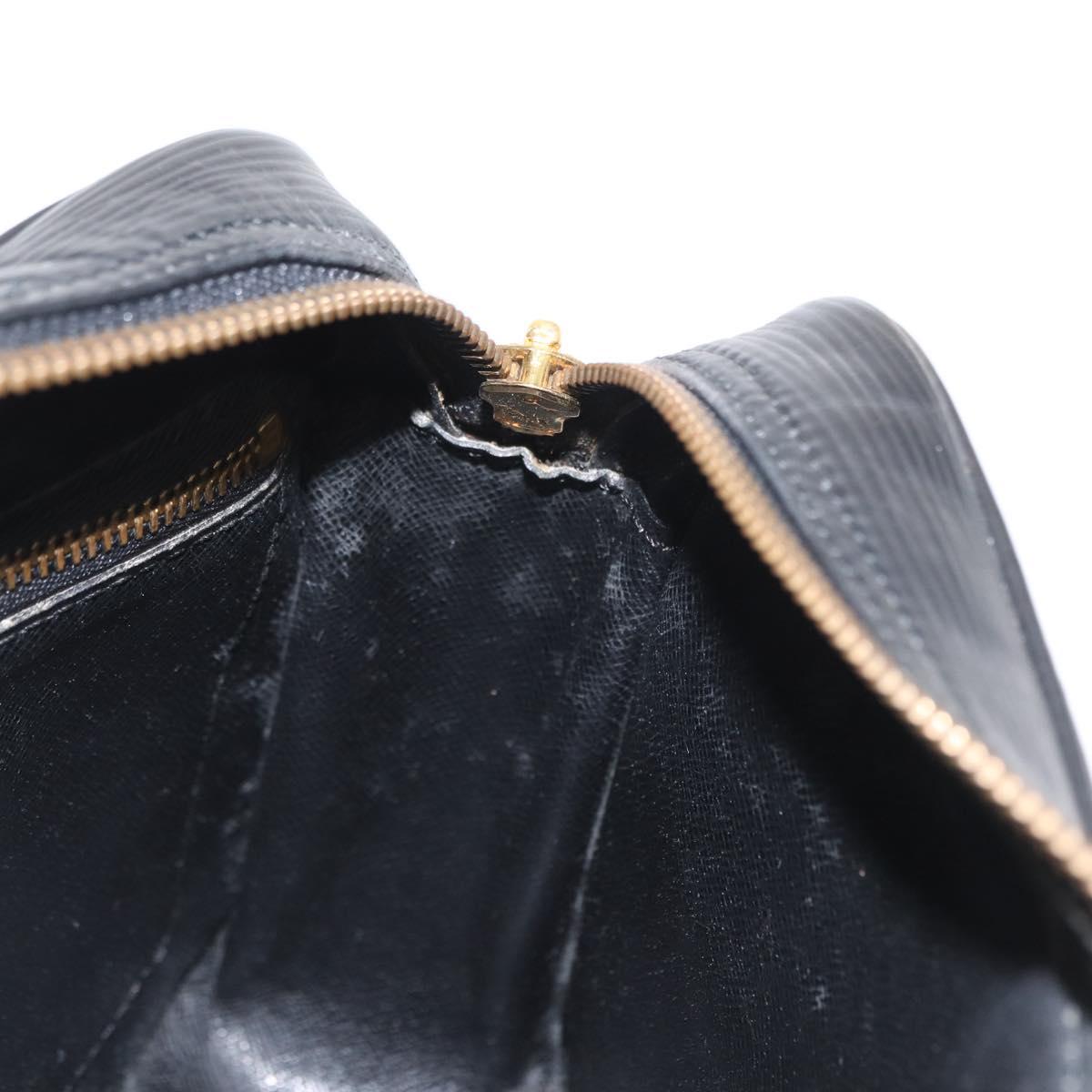 LOUIS VUITTON Epi Trocadero 23 Shoulder Bag Black M52302 LV Auth ka902
