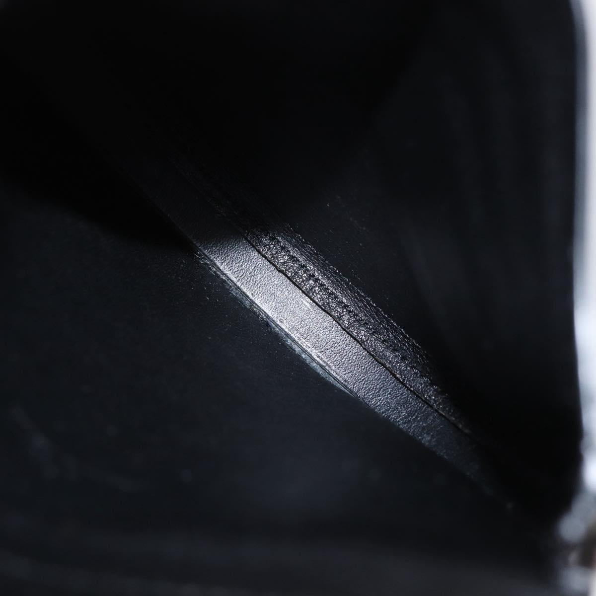 LOEWE Anagram Shoulder Bag Leather Orange Auth ka914M