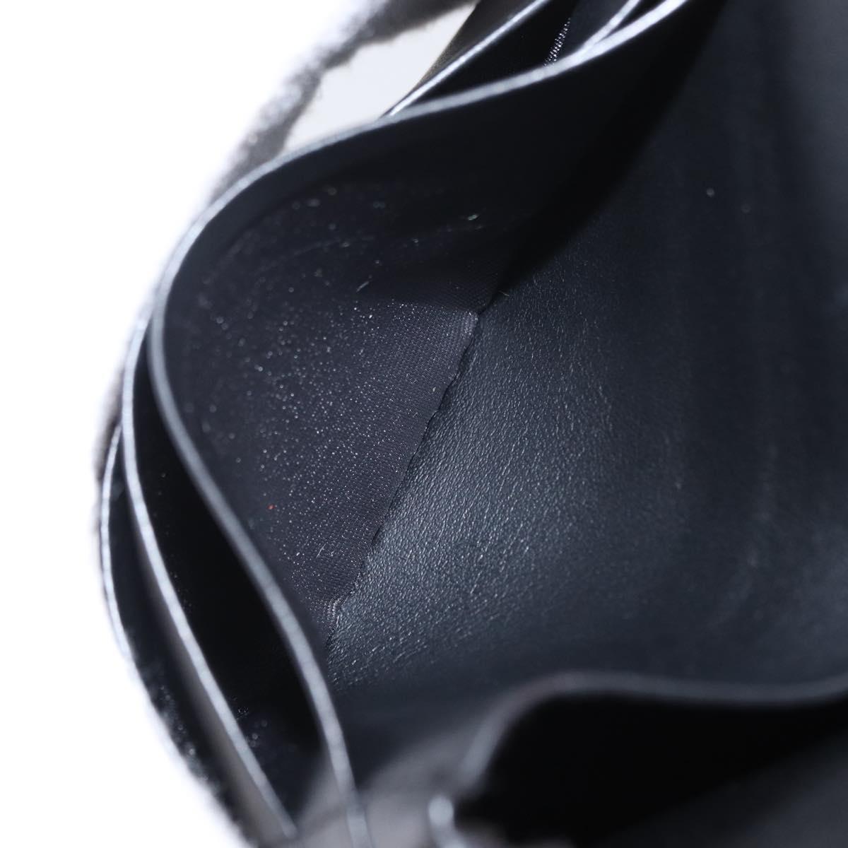 LOEWE Anagram Shoulder Bag Leather Orange Auth ka914M